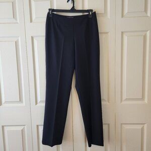 Little Black Pant Womens FitLogic Black Dress Pants Size 8.3 Made In USA